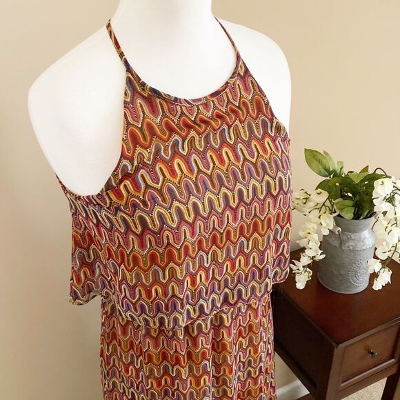 NEW Gianni Bini Maxi Dress Brown - Picture 2 of 6